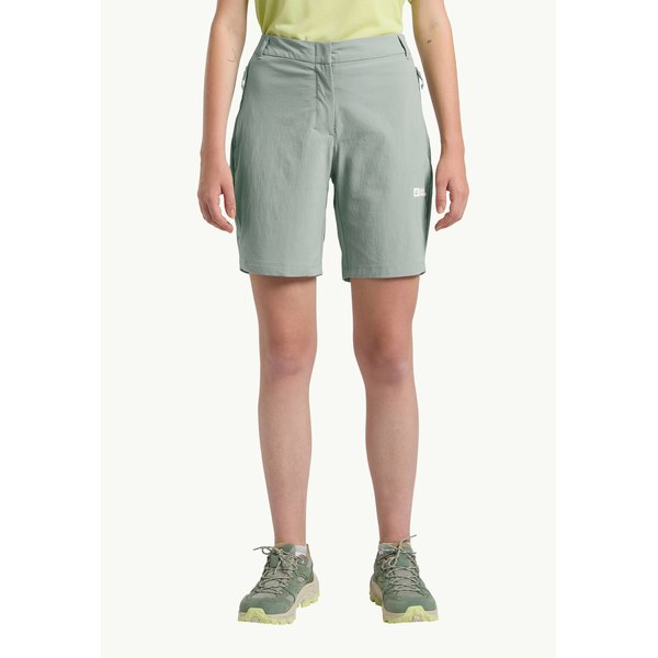 Spodenki trekkingowe damskie Hikeout Jack Wolfskin - slate green