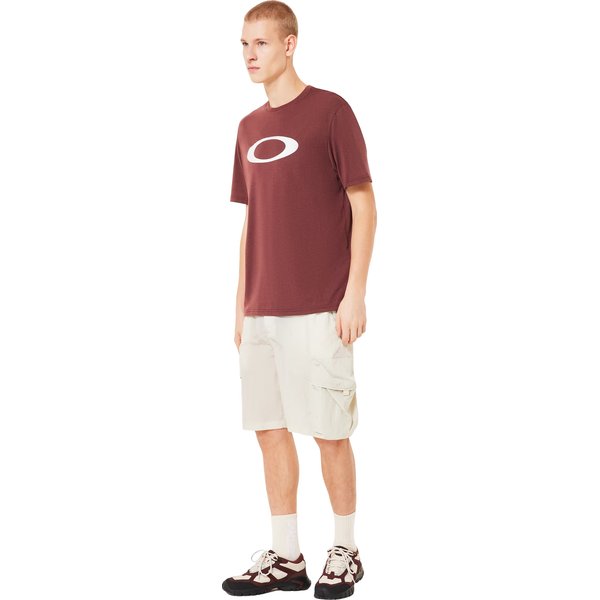 Koszulka męska O-Bold Ellipse Oakley - grenache