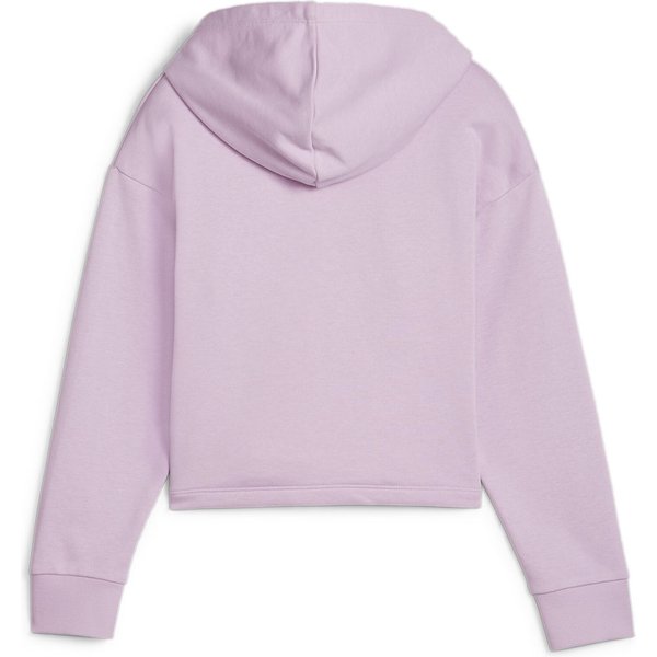 Bluza juniorska ESS+ 2 Color Logo Puma - Grape Mist
