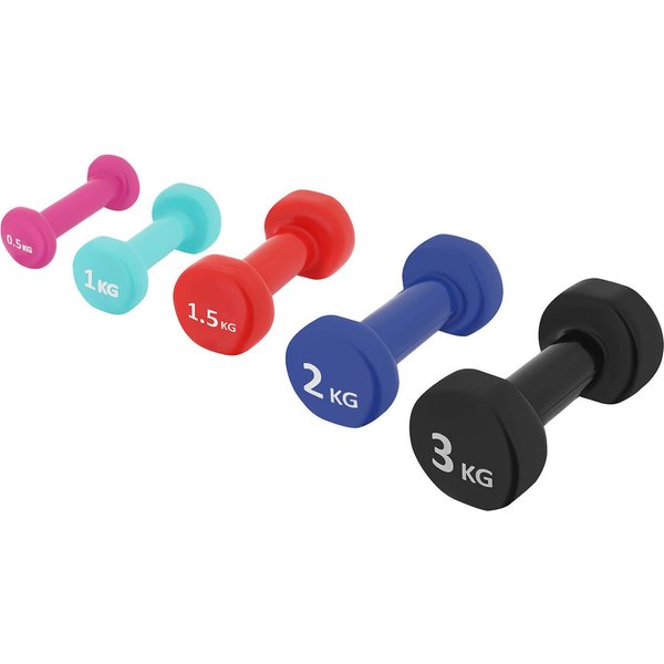 Hantle żeliwne Classic 2x2kg 4Fizjo