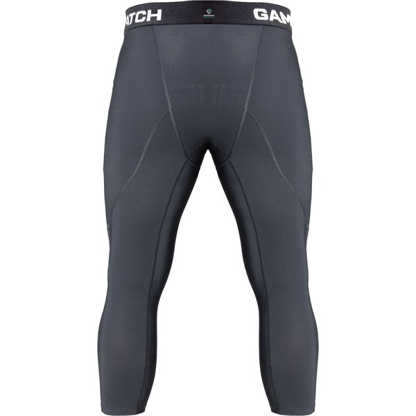 Legginsy kompresyjne unisex 3/4 abrasion resistant tights knee padding Game Patch