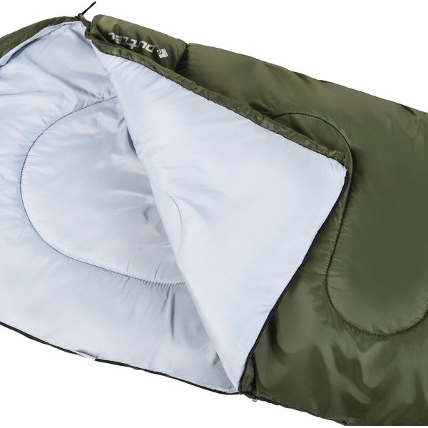 Śpiwór Hooded z kapturem ThermoCore 250, całoroczny Outtec - hooded zielony