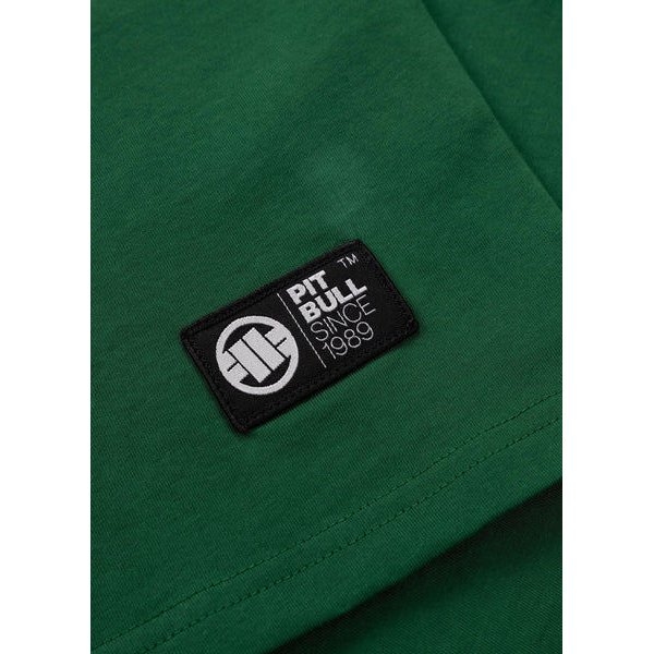 Koszulka męska Small Logo Pitbull West Coast - Leaf Green