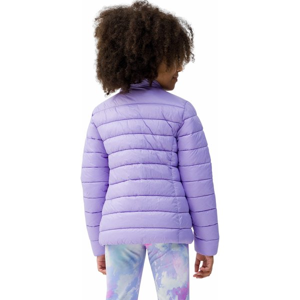Kurtka puchowa dziewczęca 4FJWSS24TDJAF342 4F - jasny fiolet