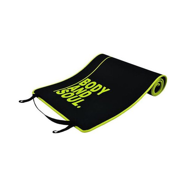Mata do ćwiczeń, neoprenowa Body And Soul 0,6cm Profit - czarna