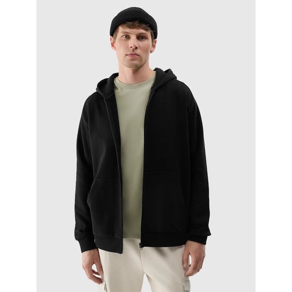 Bluza męska TSWSM1584 4F - głęboka czerń