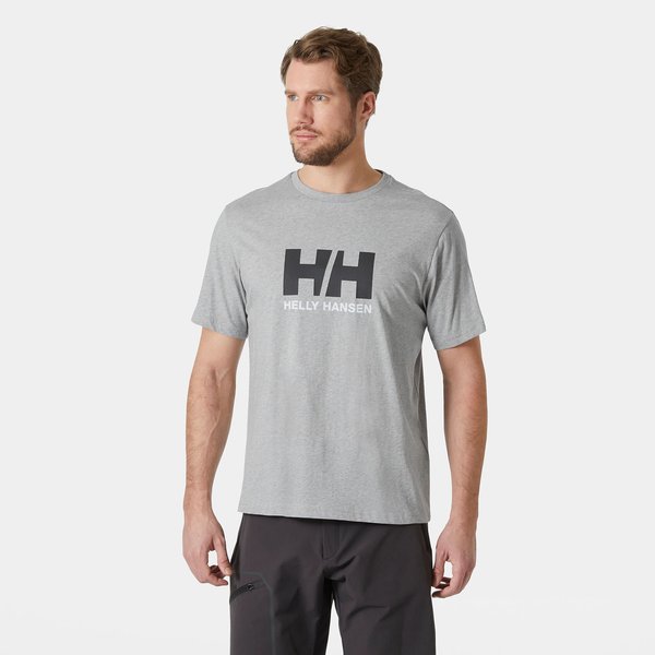 Koszulka męska HH Logo 3.0 Helly Hansen - grey melange