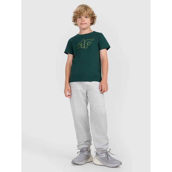 Koszulka chłopięca TTSHM2417 4F - morska zieleń