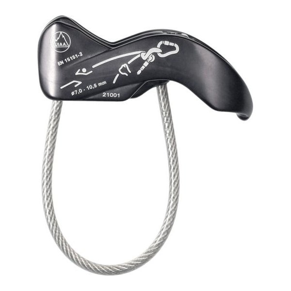 Przyrząd asekuracyjny Habu OCUN - anthracite