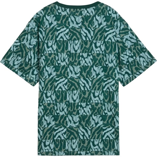Koszulka damska Ess Graphic Relaxed Aop Puma - Green Moon