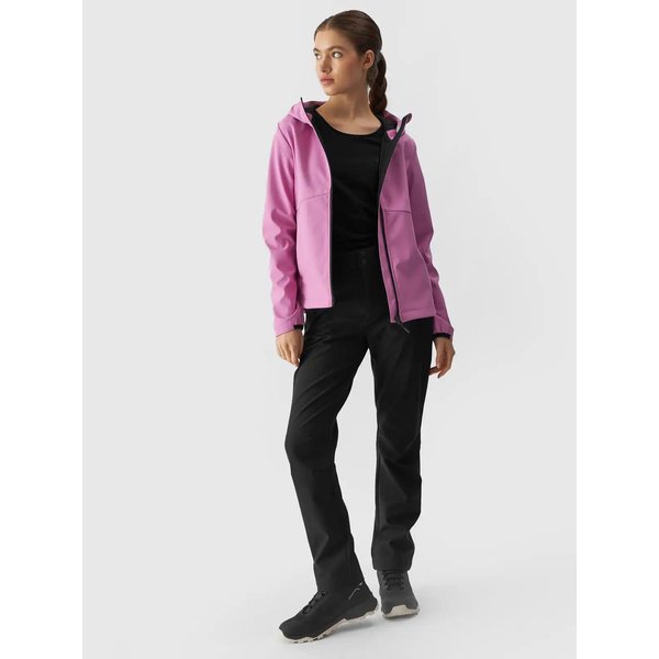 Softshell damski TSOFF285 4F - różowy