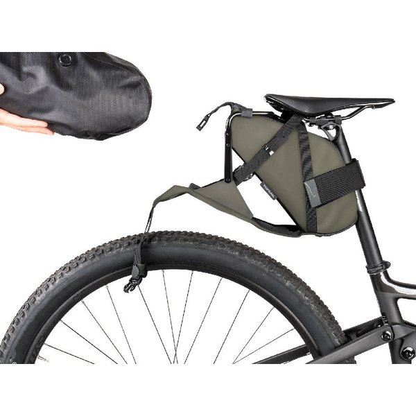 Sakwa rowerowa podsiodłowa Backloader X 15L Topeak - czarna/zielona