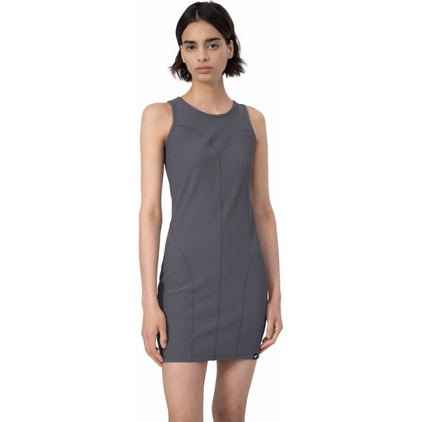 Sukienka damska 4FSS23TDREF020 4F - szara