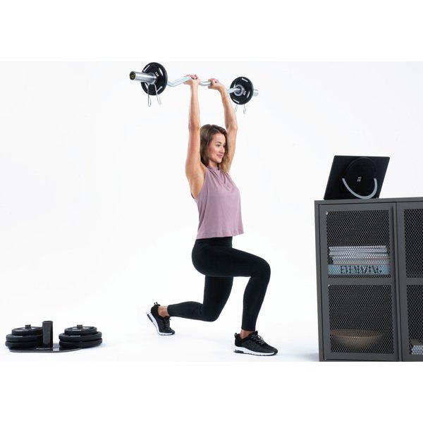 Zestaw obciążeń ze stojakiem Iron Pump Set Uretanowy 29,5kg Gipara
