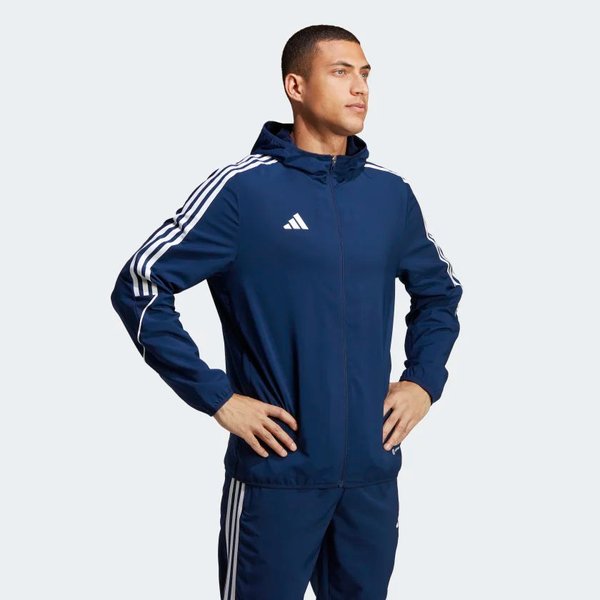 Kurtka męska Tiro 23 League Windbreaker Adidas - granatowa