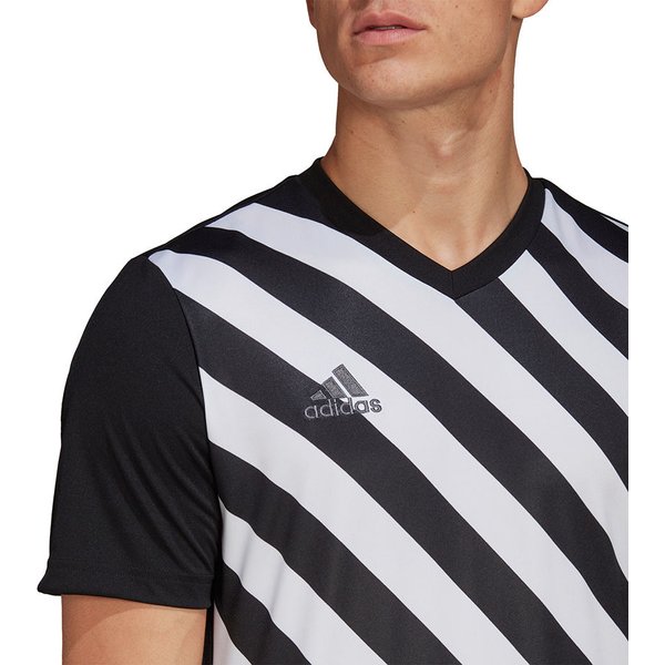 Koszulka męska Entrada 22 Graphic Adidas - czarno-biała