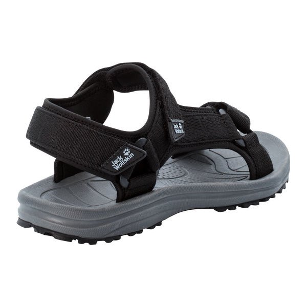 Sandały Wave Breaker Jack Wolfskin - czarny