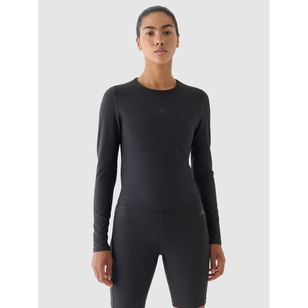 Longsleeve damski TFLOF250 4F - antracyt