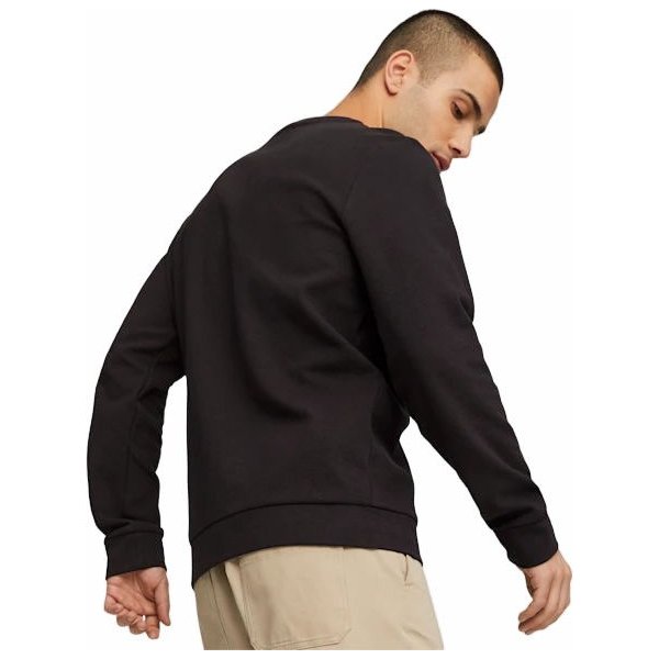Bluza męska ESS Elebated Crew Puma - czarna