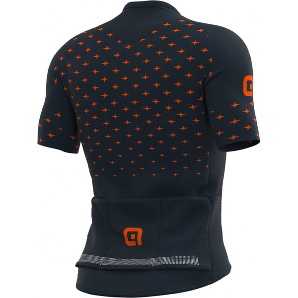 Koszulka rowerowa męska Jersey Stars ALE - czarny