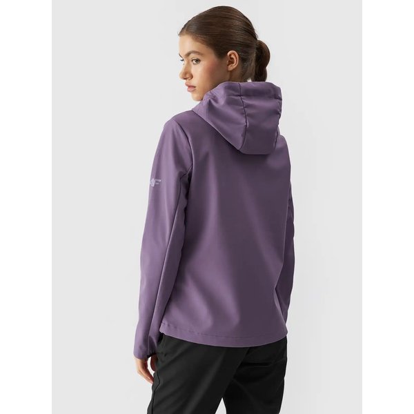 Softshell damski TSOFF285 4F - ciemny fiolet