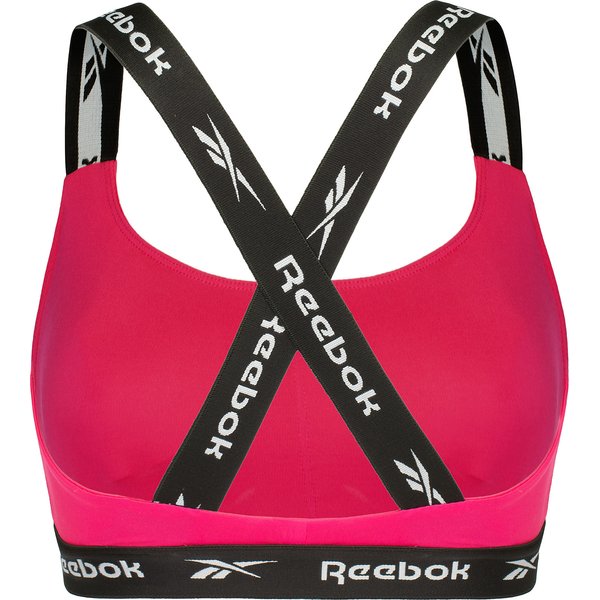 Biustonosz sportowy Performance Dollie Reebok - pursuit pink