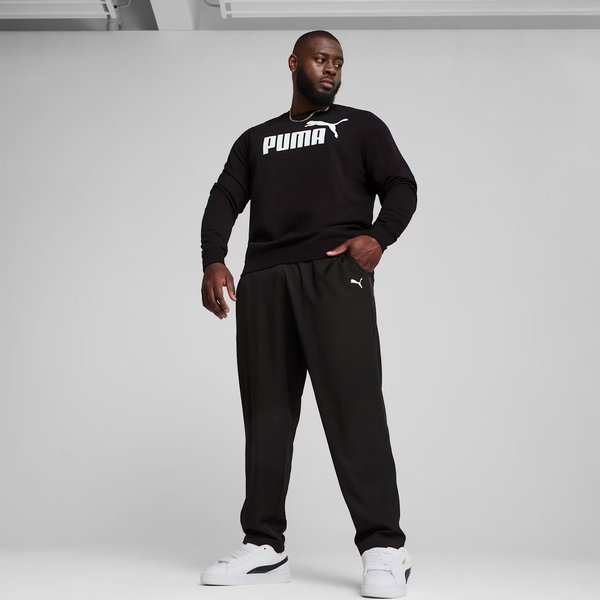 Bluza męska Essentials No.1 Logo Crew Puma - black
