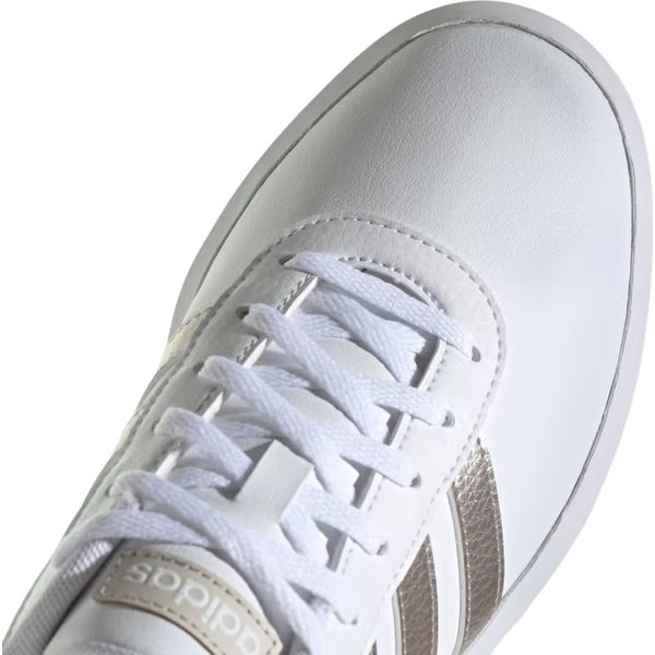 Buty Court Platform Wm's Adidas - Cloud White/Champagne Met