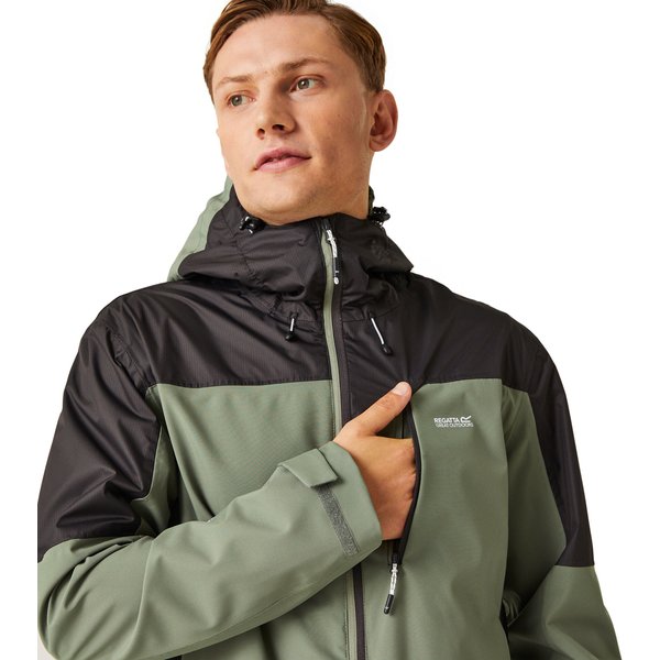 Kurtka męska Highton Stretch III Regatta - Agave green/ash