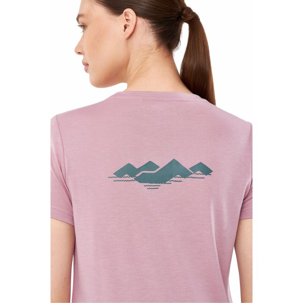 Koszulka damska Morain Viking - różowa