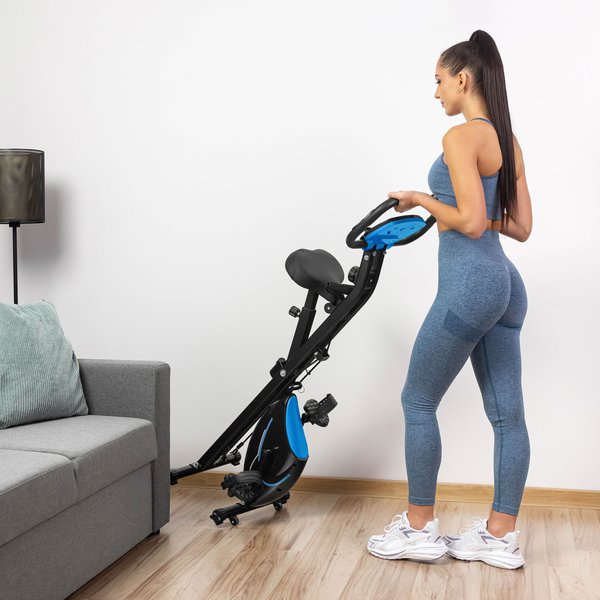 Rower magnetyczny składany FX600 Gymtek - FX600 niebieski