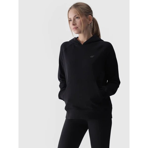 Bluza damska 4FWMM00TSWSF1468 4F - głęboka czerń