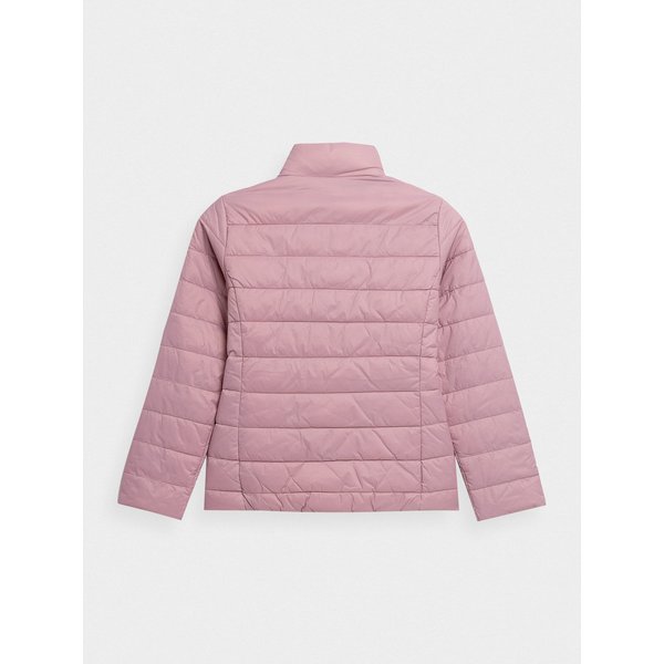 Kurtka puchowa dziewczęca 4FJSS23TDJAF073 4F - różowa