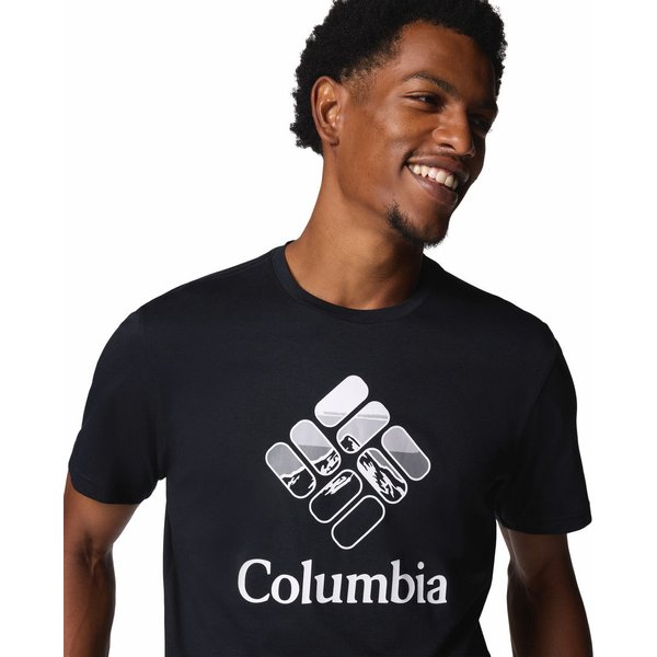 Koszulka męska Rapid Ridge Graphic Tee Columbia - black