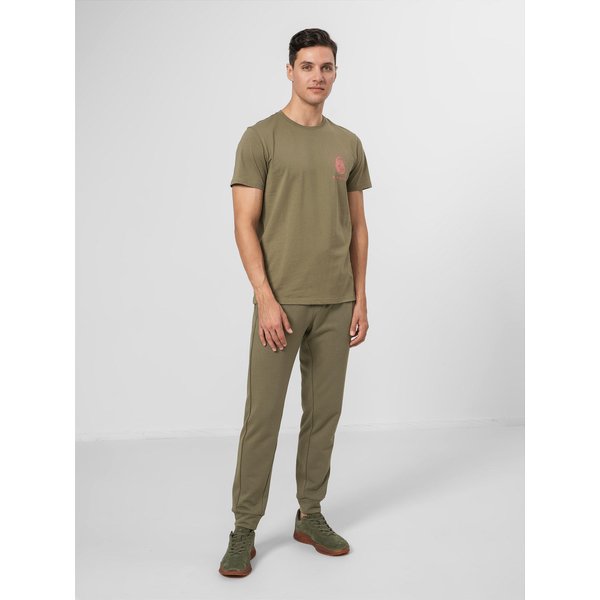 Spodnie męskie AW22 TTROM037 Outhorn - zielone