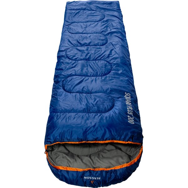 Śpiwór Square Plus 200 Bergson - czarny