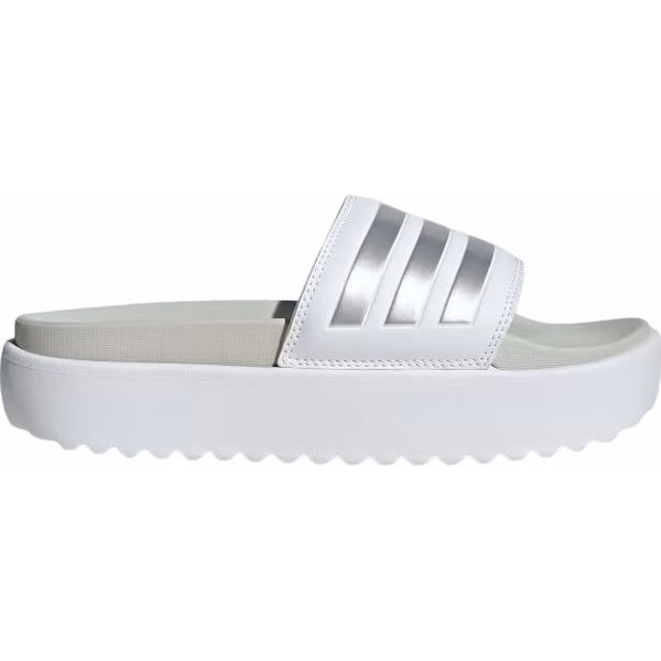 Klapki Adilette Platform Wm's Adidas - White