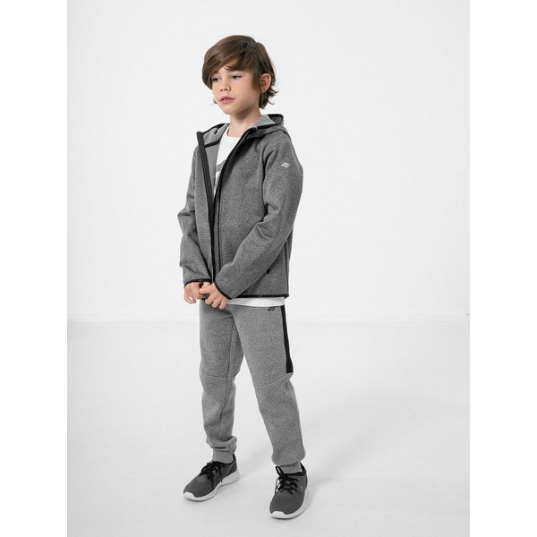 Softshell chłopięcy HJZ22 JSFM001 4F - szary