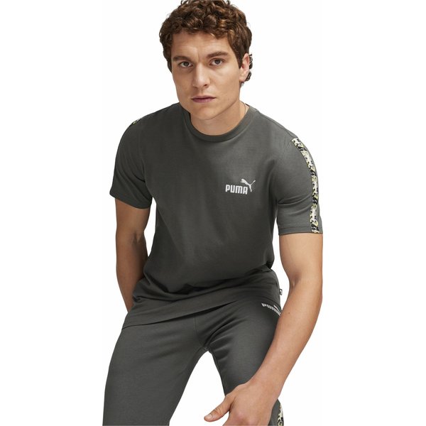 Koszulka męska Essentials Tape Camo Tee Puma - Mineral Gray