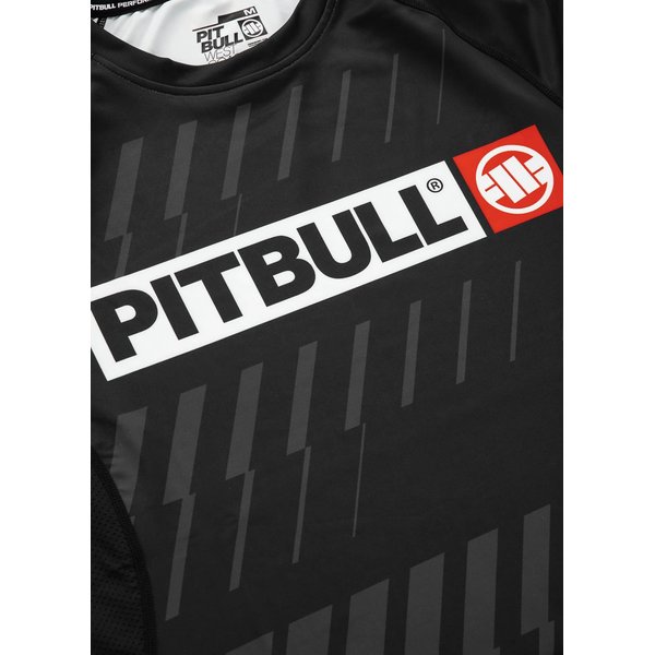 Koszulka męska Mens Rash Shortsleeve Street Dog Pitbull West Coast