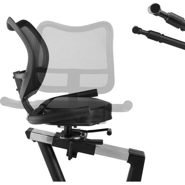 Rower poziomy z obrotowym siedziskiem XBR8000 Gymtek
