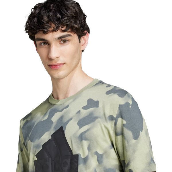 Koszulka męska Future Icons Badge of Sport Adidas - Green/Tent Green