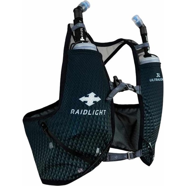 Kamizelka do biegania Ultralight Trail Pack 3L Raidlight - black