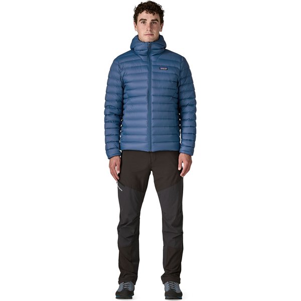 Kurtka puchowa męska Down Sweater Hoody Patagonia - Clement Blue