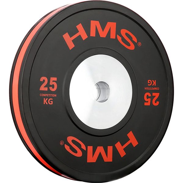 Talerze olimpijskie BTBR Set 8 szt. 10-25kg HMS