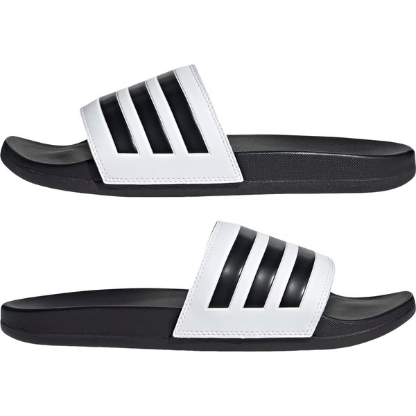 Klapki Adilette Comfort Adidas - white/black
