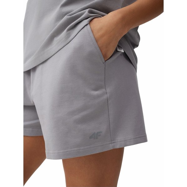Spodenki damskie 4FSS23TSHOF070 4F - szare