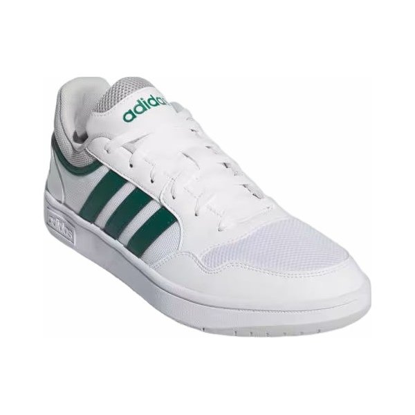 Buty Hoops 3.0 Adidas - białe/zielone