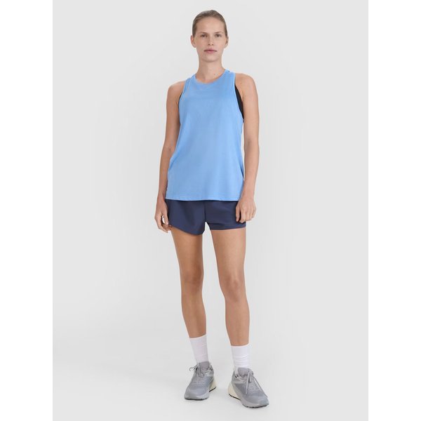 Bezrękawnik damski TFSLF427 4F - niebieski