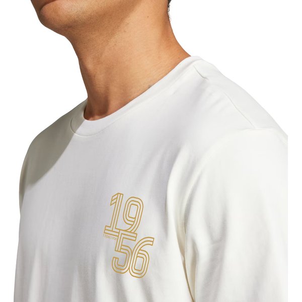 Koszulka męska Real Madrid Heavy Cotton Adidas - white